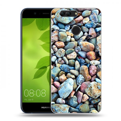 Дизайнерский пластиковый чехол для Huawei Nova 2 Plus Текстура камня