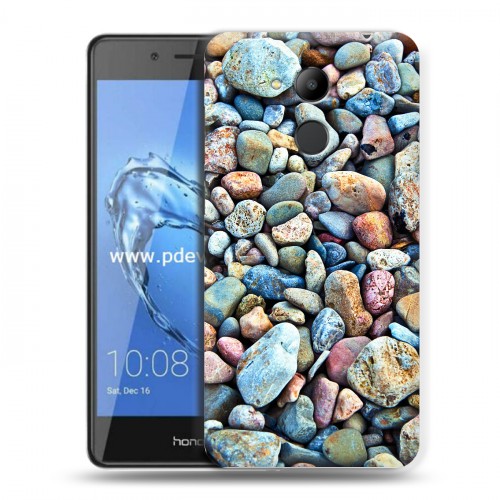 Дизайнерский пластиковый чехол для Huawei Honor 6C Pro Текстура камня
