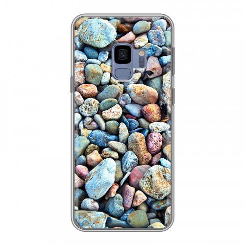 Дизайнерский пластиковый чехол для Samsung Galaxy S9 Текстура камня