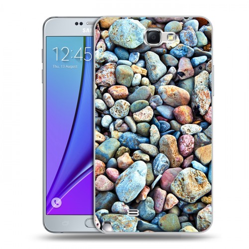 Дизайнерский пластиковый чехол для Samsung Galaxy Note 2 Текстура камня