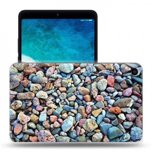 Дизайнерский силиконовый чехол для Xiaomi Mi Pad 4 Текстура камня