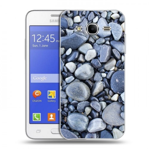 Дизайнерский силиконовый чехол для Samsung Galaxy J7 Текстура камня