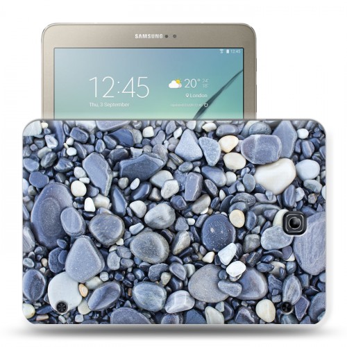 Дизайнерский силиконовый чехол для Samsung Galaxy Tab S2 8.0 Текстура камня
