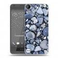 Дизайнерский пластиковый чехол для HTC Desire 530 Текстура камня