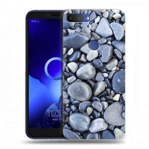 Дизайнерский пластиковый чехол для Alcatel 1S (2019) Текстура камня