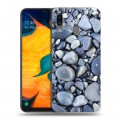 Дизайнерский силиконовый чехол для Samsung Galaxy A30 Текстура камня