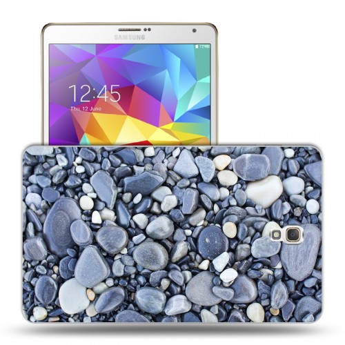 Дизайнерский силиконовый чехол для Samsung Galaxy Tab S 8.4 Текстура камня