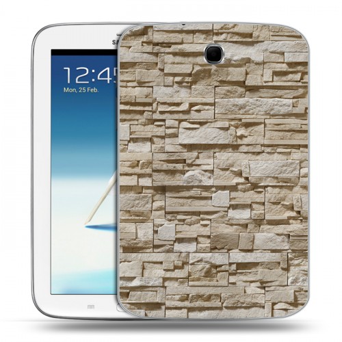 Дизайнерский силиконовый чехол для Samsung Galaxy Note 8.0 Текстура камня