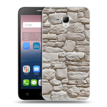 Дизайнерский силиконовый чехол для Alcatel One Touch POP 3 5.5 Текстура камня (на заказ)