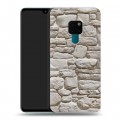 Дизайнерский пластиковый чехол для Huawei Mate 20 Текстура камня