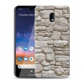 Дизайнерский пластиковый чехол для Nokia 2.2 Текстура камня