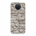 Дизайнерский силиконовый с усиленными углами чехол для Nokia G20 Текстура камня