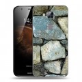 Дизайнерский пластиковый чехол для Huawei G8 Текстура камня