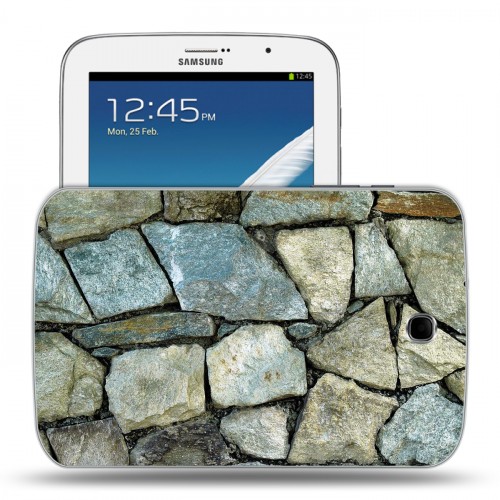 Дизайнерский силиконовый чехол для Samsung Galaxy Note 8.0 Текстура камня