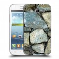 Дизайнерский пластиковый чехол для Samsung Galaxy Win Текстура камня