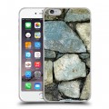 Дизайнерский силиконовый чехол для Iphone 6 Plus/6s Plus Текстура камня