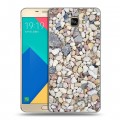 Дизайнерский силиконовый чехол для Samsung Galaxy A9 Текстура камня