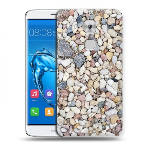 Дизайнерский пластиковый чехол для Huawei Nova Plus Текстура камня