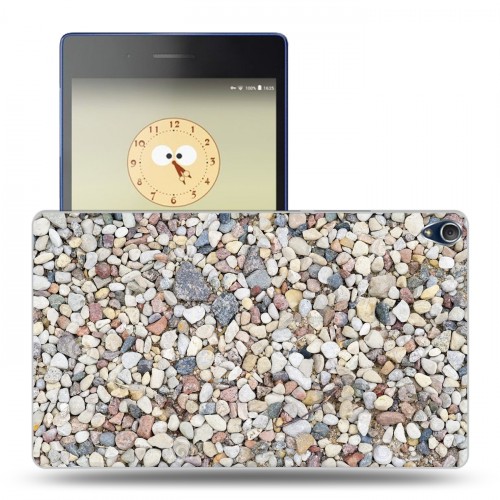 Дизайнерский силиконовый чехол для Lenovo Tab 3 8 Plus Текстура камня