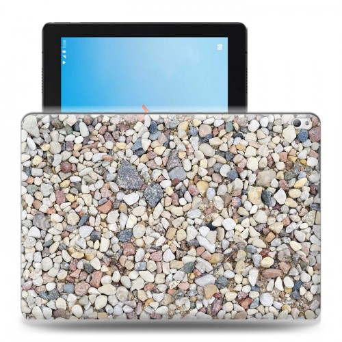 Дизайнерский силиконовый чехол для Lenovo Tab P10 Текстура камня