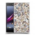 Дизайнерский пластиковый чехол для Sony Xperia Z Ultra  Текстура камня