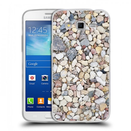 Дизайнерский пластиковый чехол для Samsung Galaxy Grand 2 Текстура камня