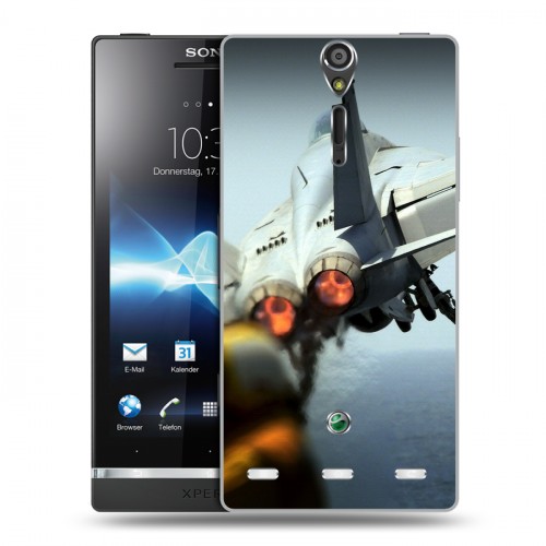 Дизайнерский пластиковый чехол для Sony Xperia S Самолеты