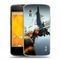 Дизайнерский пластиковый чехол для LG Google Nexus 4 Самолеты