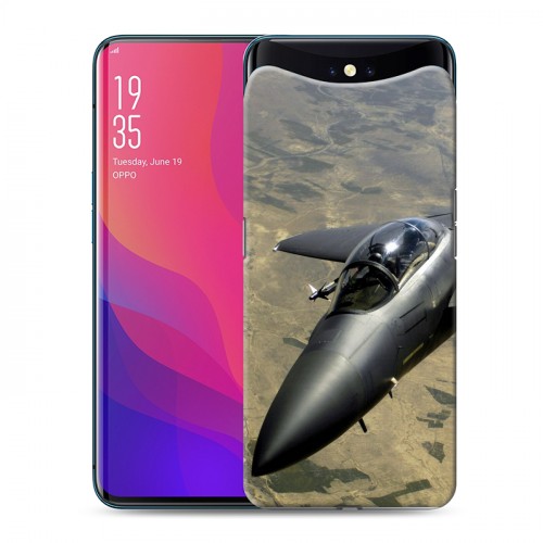 Дизайнерский силиконовый чехол для OPPO Find X Самолеты