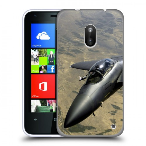 Дизайнерский пластиковый чехол для Nokia Lumia 620 Самолеты