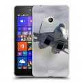 Дизайнерский пластиковый чехол для Microsoft Lumia 540 Самолеты