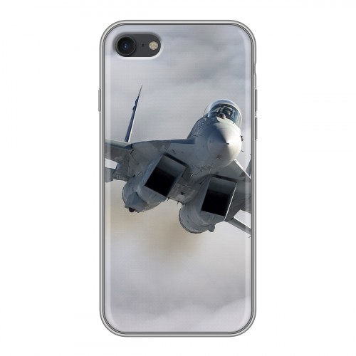 Дизайнерский силиконовый с усиленными углами чехол для Iphone 7 Самолеты