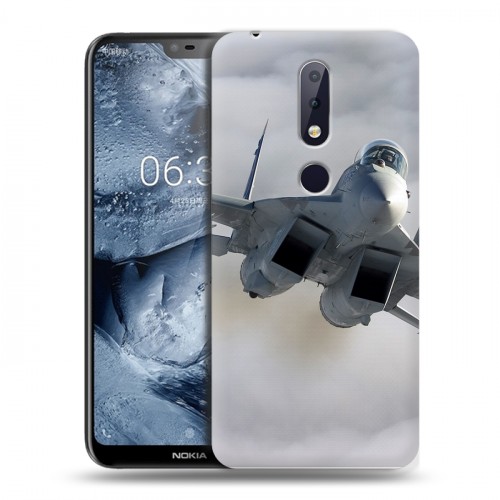 Дизайнерский силиконовый чехол для Nokia 6.1 Plus Самолеты