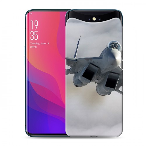 Дизайнерский силиконовый чехол для OPPO Find X Самолеты