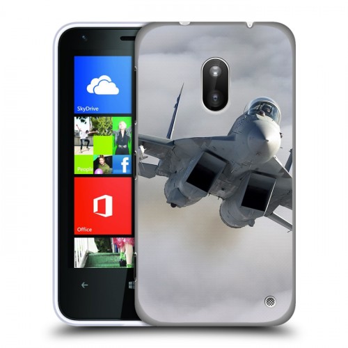 Дизайнерский пластиковый чехол для Nokia Lumia 620 Самолеты