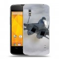 Дизайнерский пластиковый чехол для LG Google Nexus 4 Самолеты