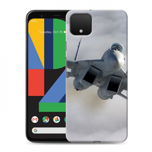 Дизайнерский пластиковый чехол для Google Pixel 4 Самолеты