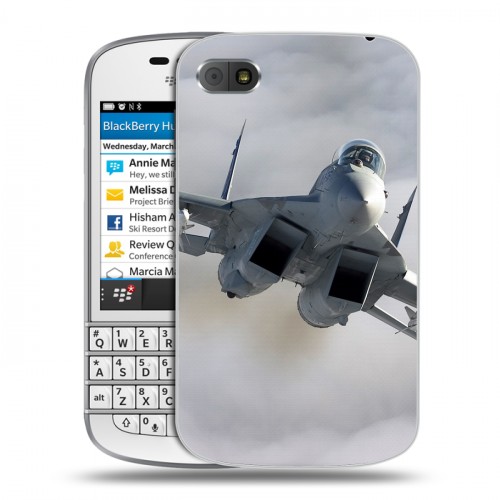 Дизайнерский пластиковый чехол для BlackBerry Q10 Самолеты