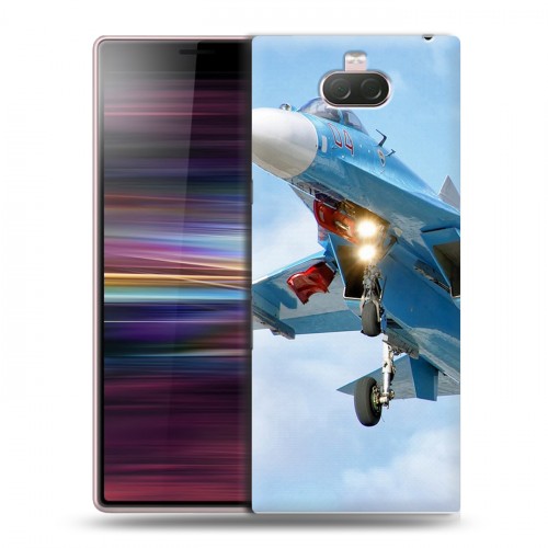 Дизайнерский силиконовый чехол для Sony Xperia 10 Самолеты