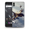 Дизайнерский пластиковый чехол для BQ Aquaris X5 Самолеты