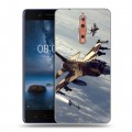 Дизайнерский пластиковый чехол для Nokia 8 Самолеты