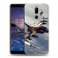 Дизайнерский пластиковый чехол для Nokia 7 Plus Самолеты