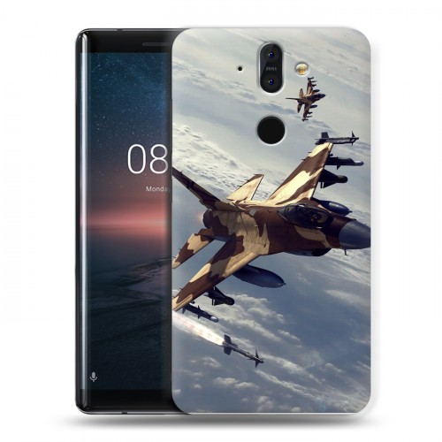 Дизайнерский силиконовый чехол для Nokia 8 Sirocco Самолеты