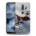 Дизайнерский пластиковый чехол для Nokia 6.1 Plus Самолеты