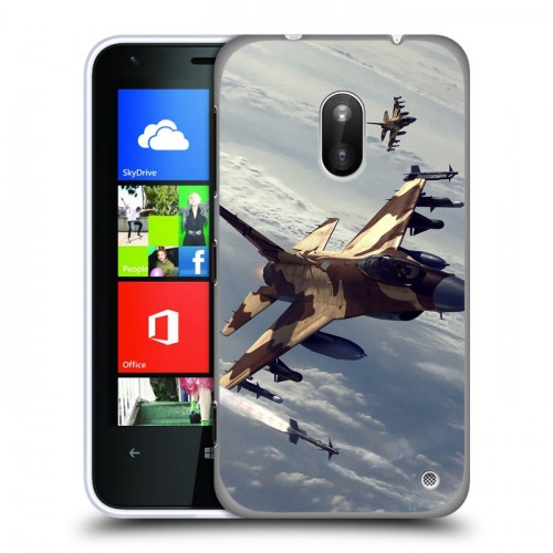 Дизайнерский силиконовый чехол для Nokia Lumia 620 Самолеты