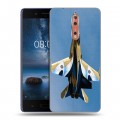 Дизайнерский пластиковый чехол для Nokia 8 Самолеты