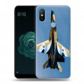 Дизайнерский силиконовый чехол для Xiaomi Mi A2 Самолеты