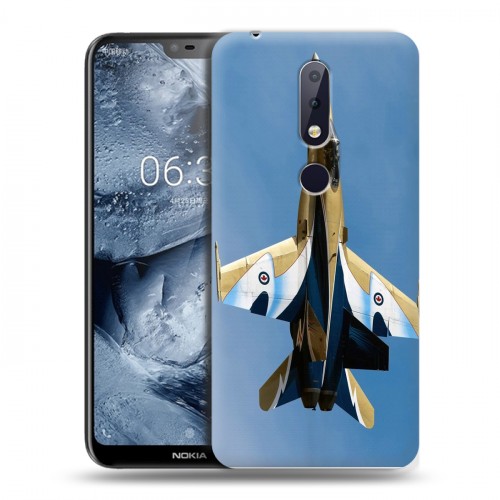 Дизайнерский пластиковый чехол для Nokia 6.1 Plus Самолеты