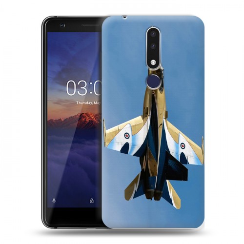 Дизайнерский силиконовый чехол для Nokia 3.1 Plus Самолеты