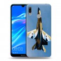 Дизайнерский пластиковый чехол для Huawei Y6 (2019) Самолеты